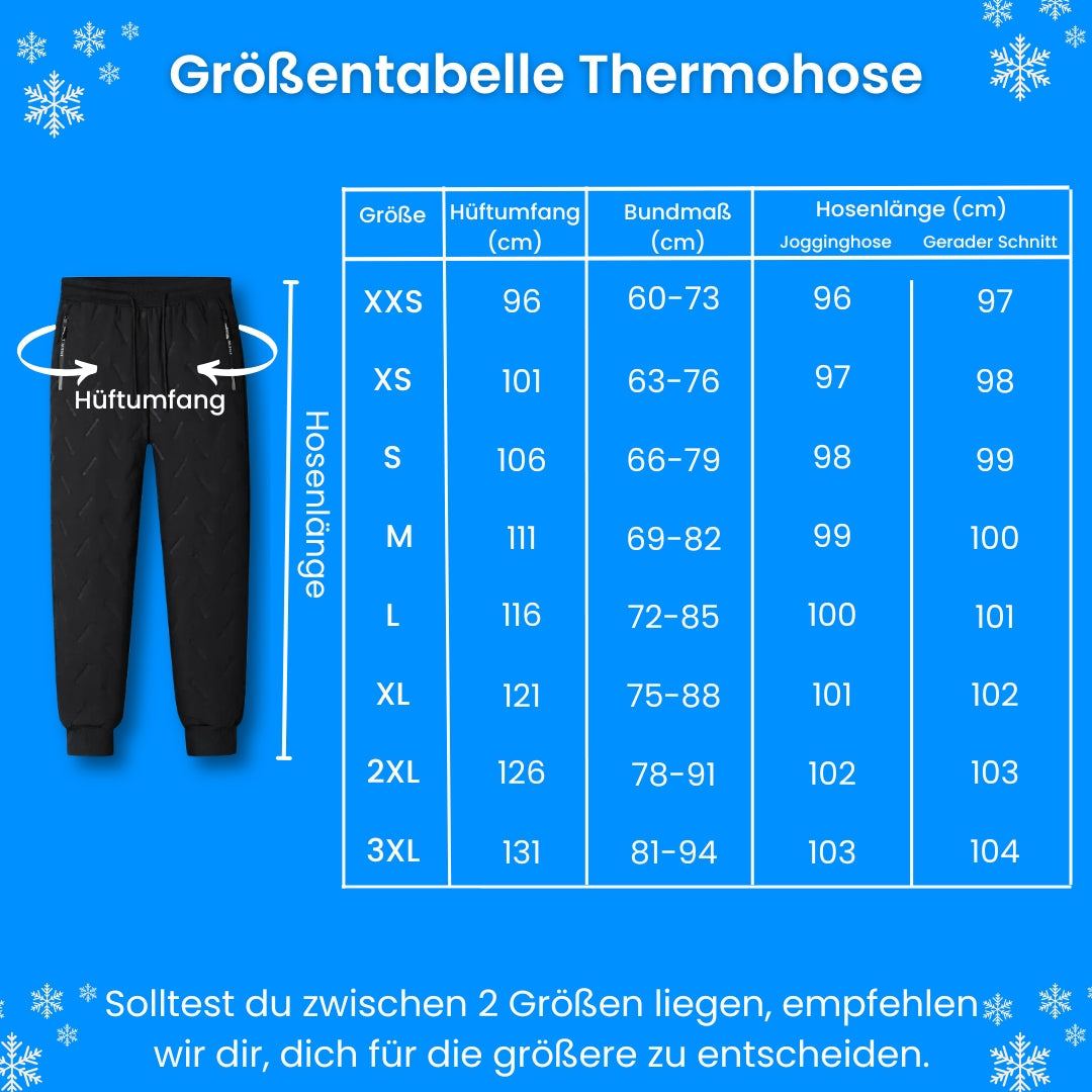 ThermaFlex - Podgrzewane Uniseksowe Spodnie Termiczne